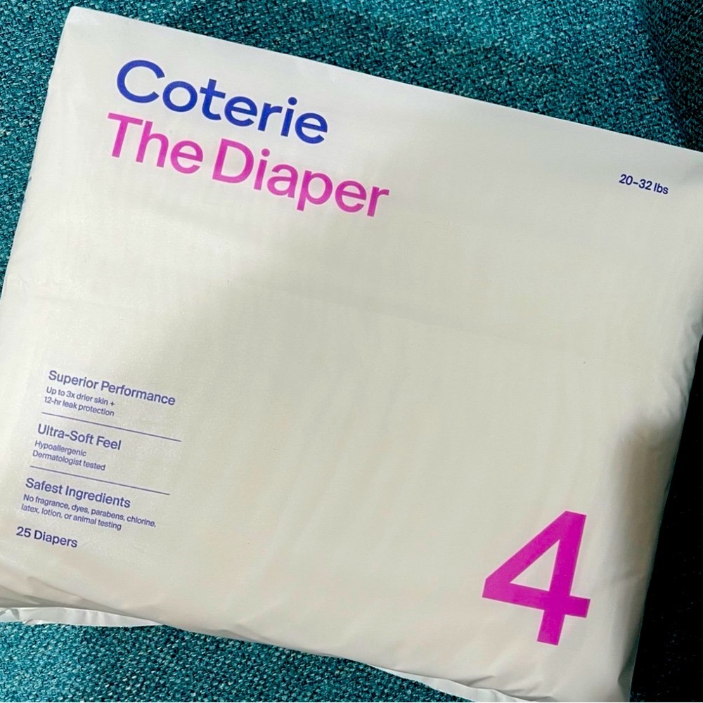 Coterie size 4 The Diaper Pack